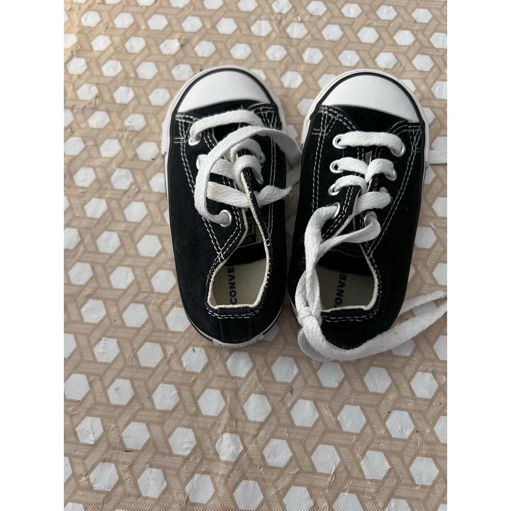Converse Chuck Taylor Black All‎ Star Toddler Shoes 7J235 US Size 6